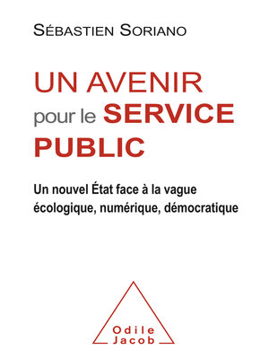 cover image of Un avenir pour le service public